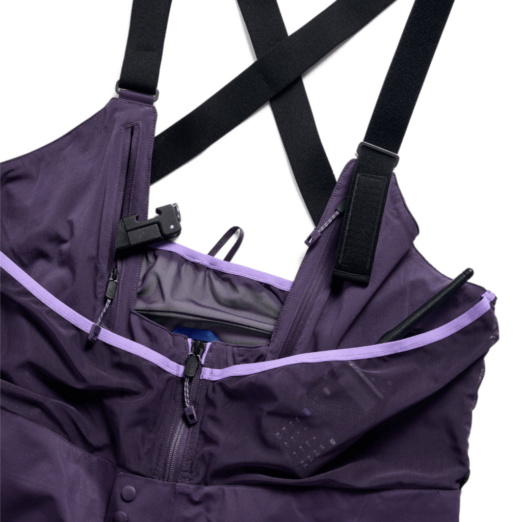 [ak] Acamar GORE-TEX PRO 3L Bib Pants - Nightshade Purple
