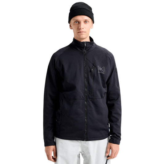 [ak] Baker Stretch Fleece Full-Zip - True Black