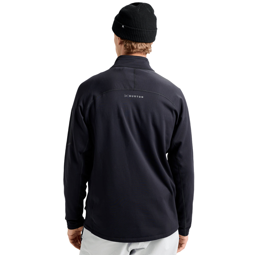 [ak] Baker Stretch Fleece Full-Zip - True Black
