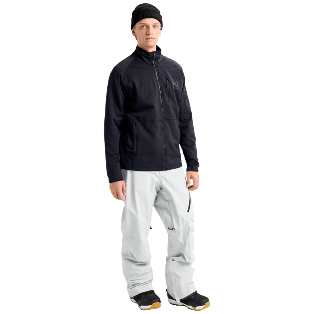 [ak] Baker Stretch Fleece Full-Zip - True Black