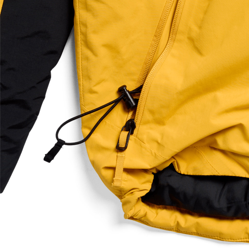 Kids' Burton Hillslope 2L Jacket - Goldenrod/True Black
