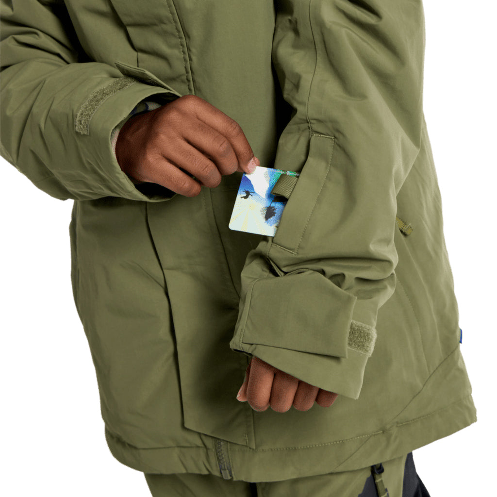 Kids' Skimmer 2L Jacket - Forest Moss