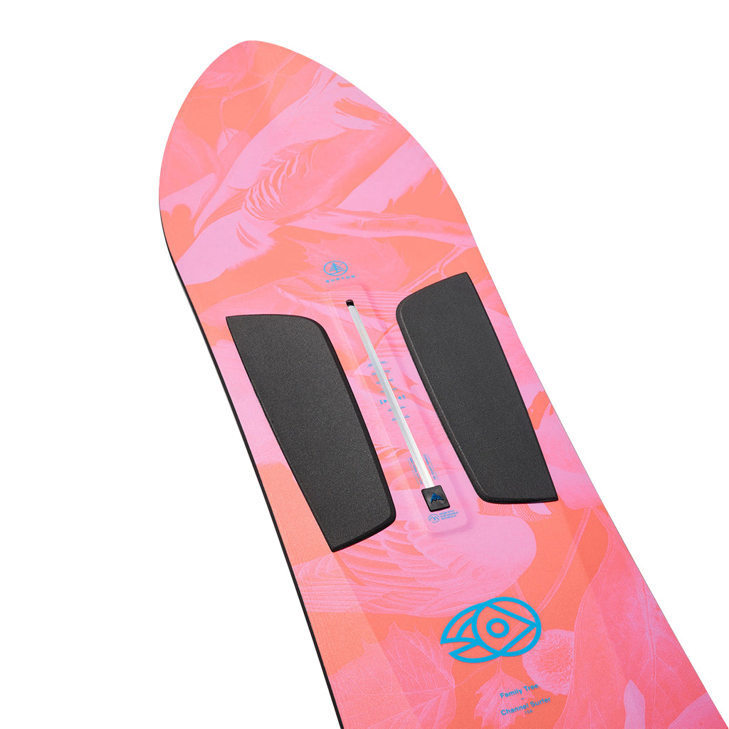 3D Family Tree Channel Surfer Flat Top Snowboard