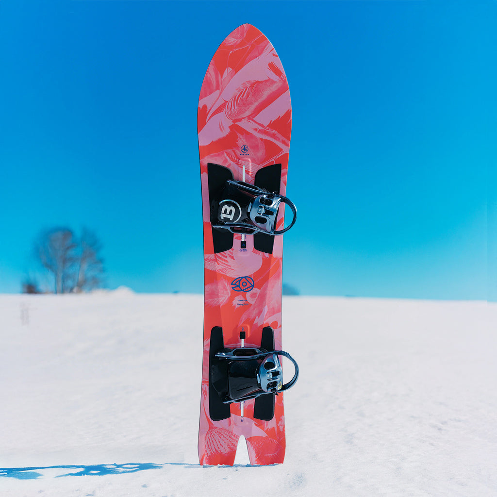 3D Family Tree Channel Surfer Flat Top Snowboard