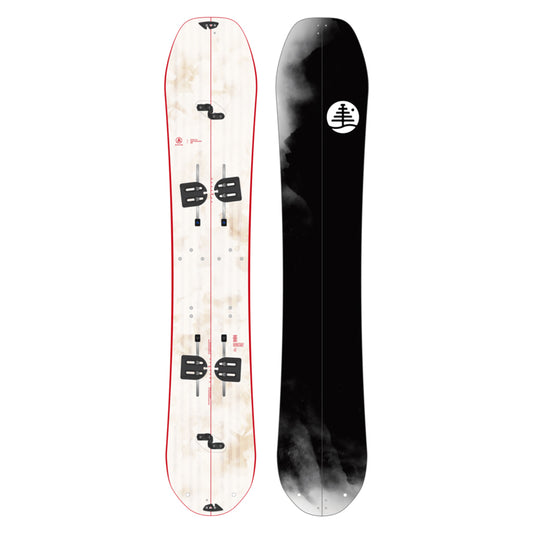 Family Tree High Fidelity Camber Splitboard 26/27 - Black/White