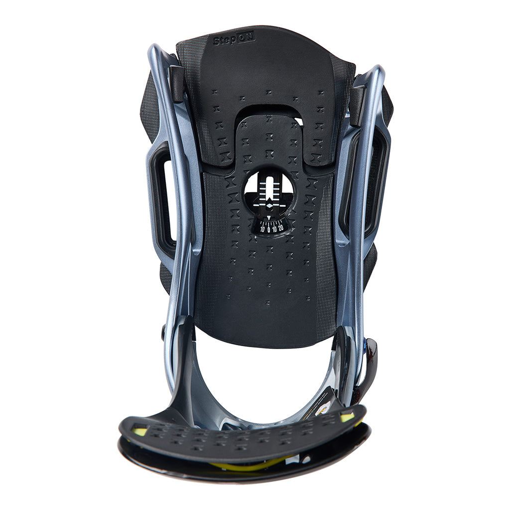 Step On® Genesis EST® Snowboard Bindings - Silver