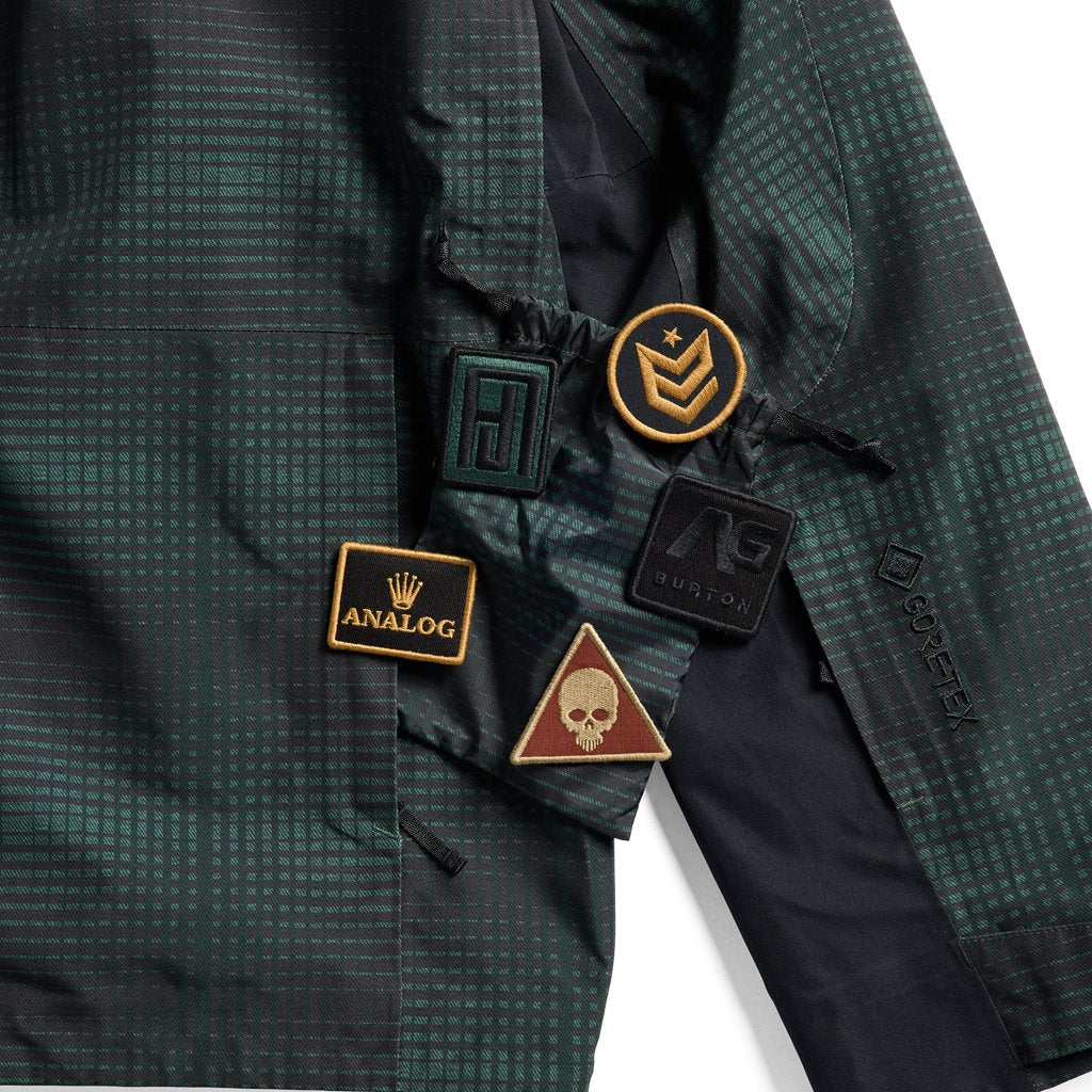 AG Flyrail GORE-TEX 2L Jacket - Gnggrnpld/Trublk