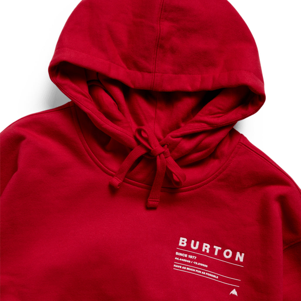 Moretown Pullover Hoodie - Geranium Red