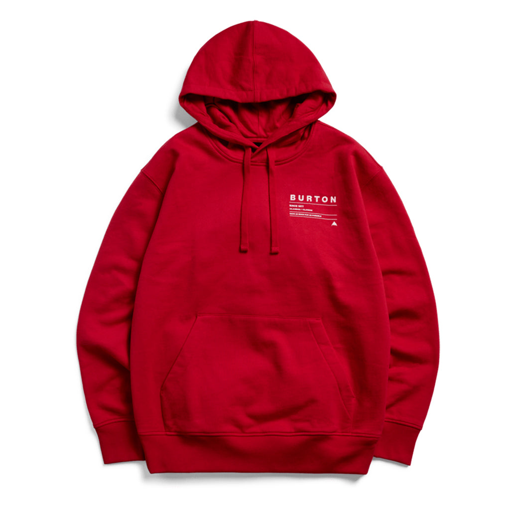 Moretown Pullover Hoodie - Geranium Red