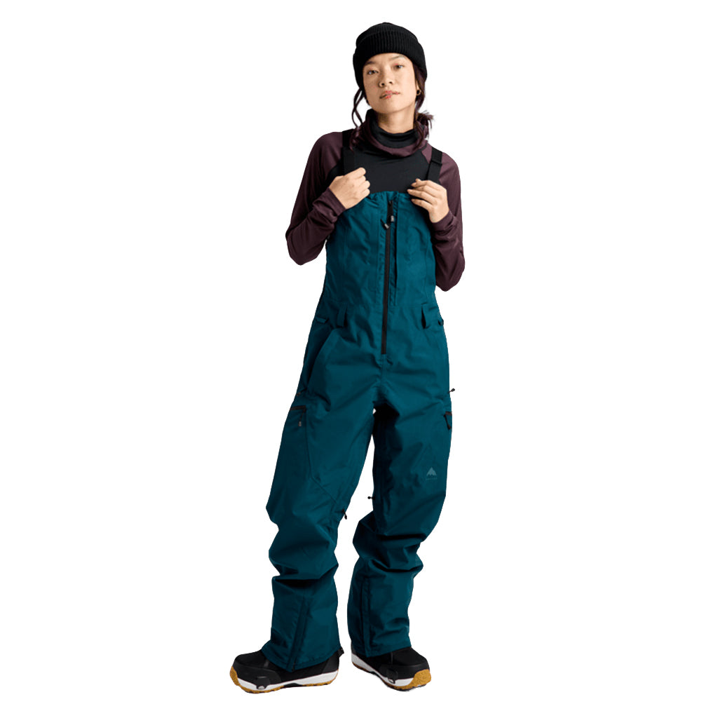 Wms Reserve GORE-TEX 2L Bib Pants - Atlantic Teal