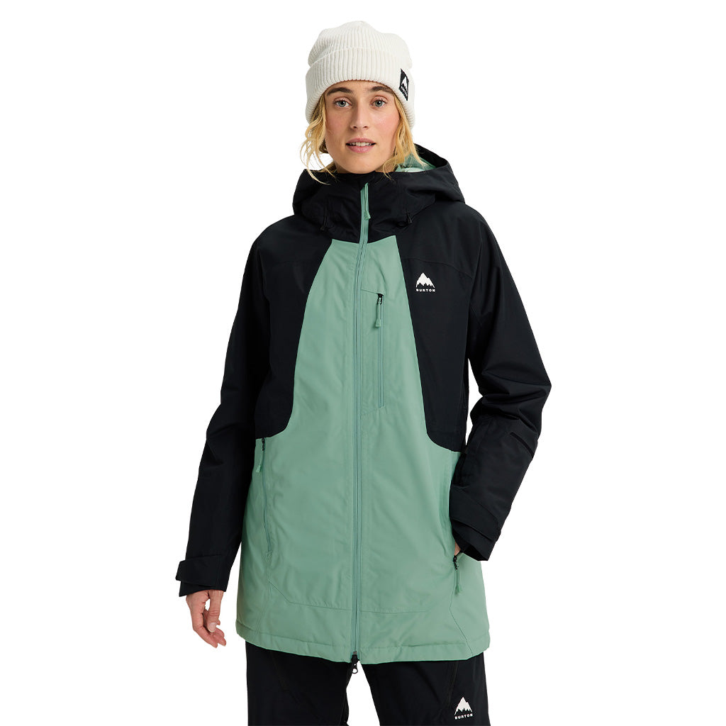 Wms Reserve 2L Insulated Jacket - True Black/Soft Sage