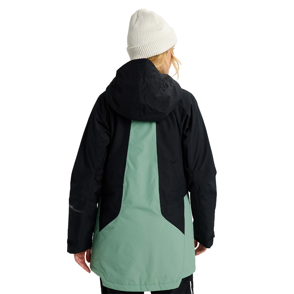 Wms Reserve 2L Insulated Jacket - True Black/Soft Sage