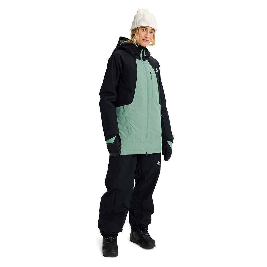 Wms Reserve 2L Insulated Jacket - True Black/Soft Sage