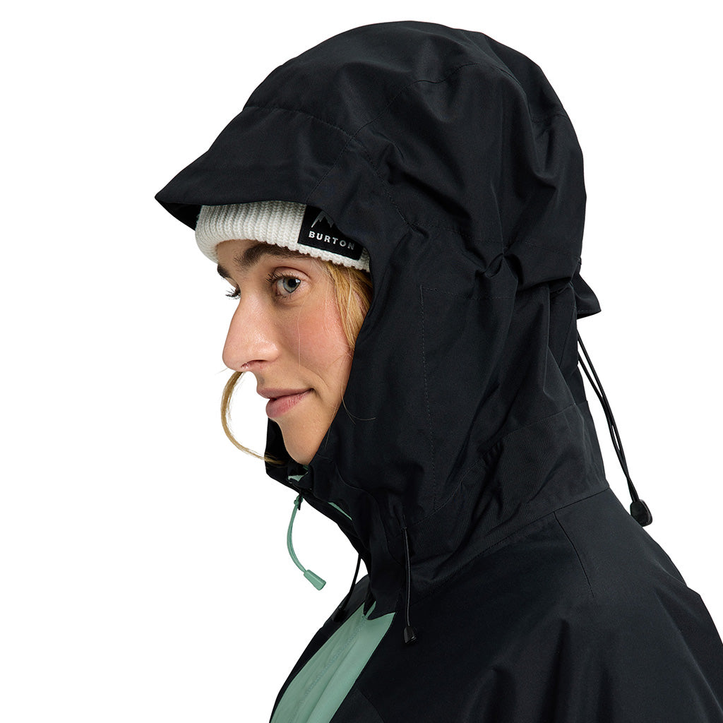 Wms Reserve 2L Insulated Jacket - True Black/Soft Sage