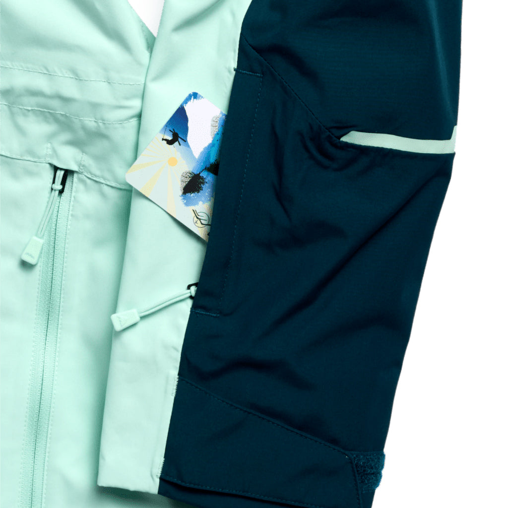 Wms Reserve 2L Jacket - Atlantic Teal/Spring Frost