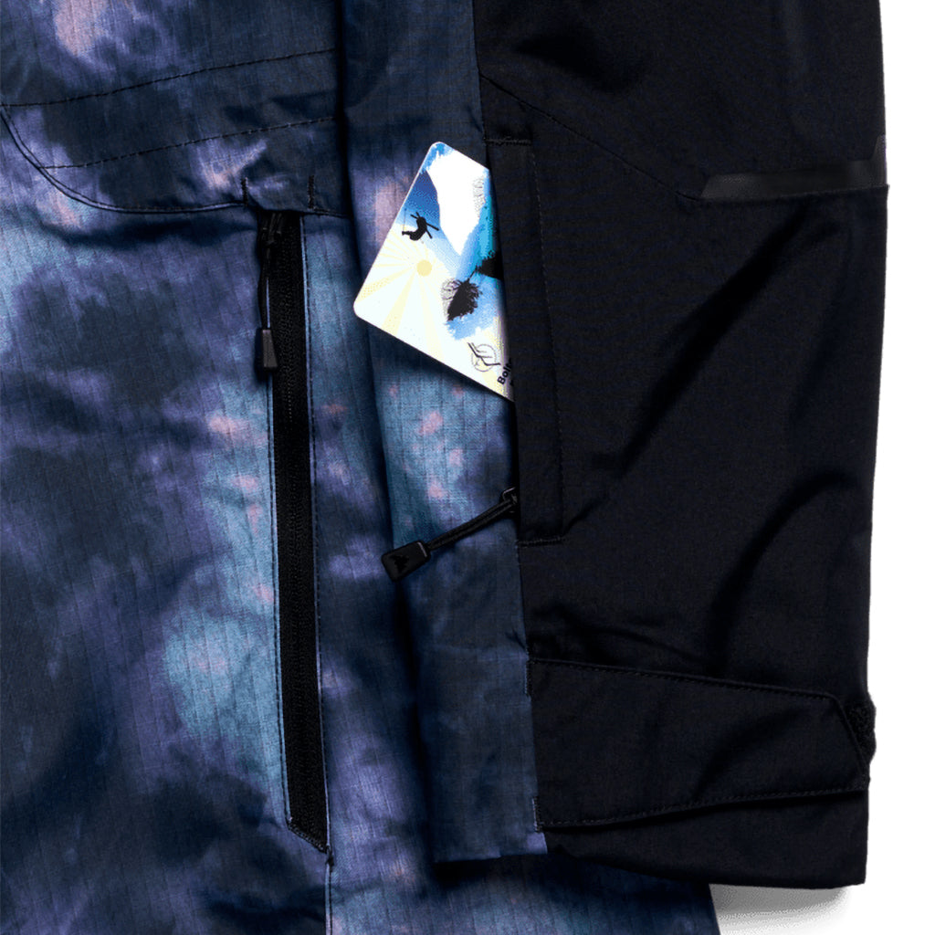 Wms Reserve 2L Jacket - True Black/Crystal Dye