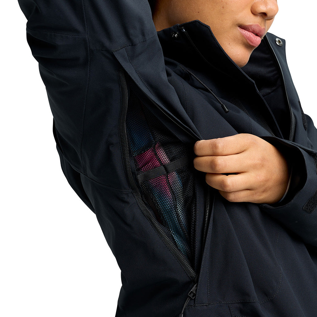 Wms Reserve 2L INS Stretch Jacket - True Black