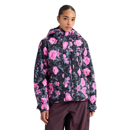 Wms Reserve 2L Insulated Stretch Slim Jacket - Shockwave Floral