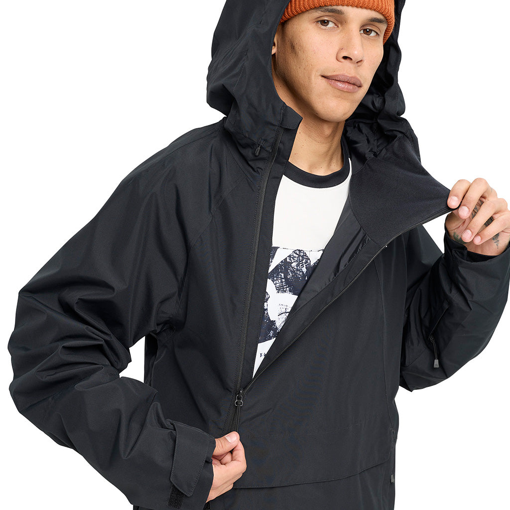 Reserve 2L Relaxed Anorak - True Black