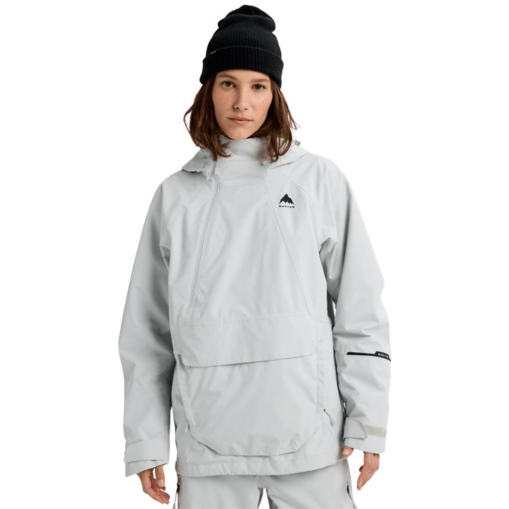 Wms Reserve 2L Relaxed Anorak - Gray Cloud