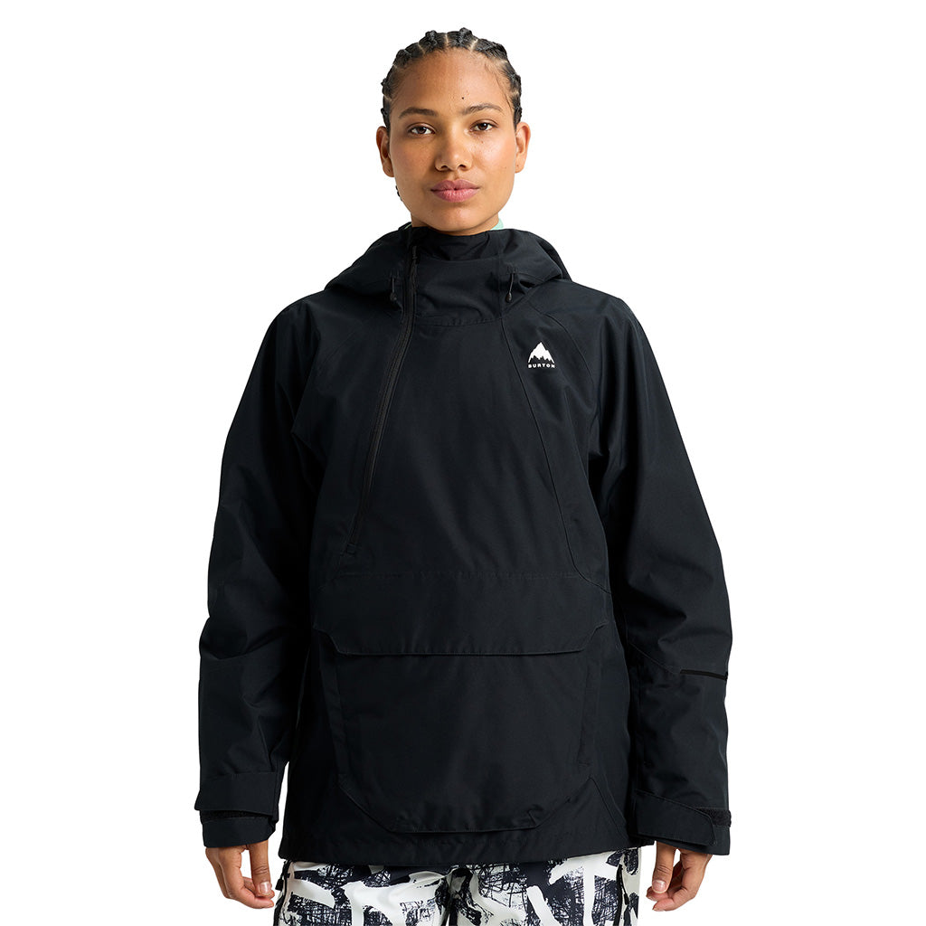 Wms Reserve 2L Relaxed Anorak - True Black