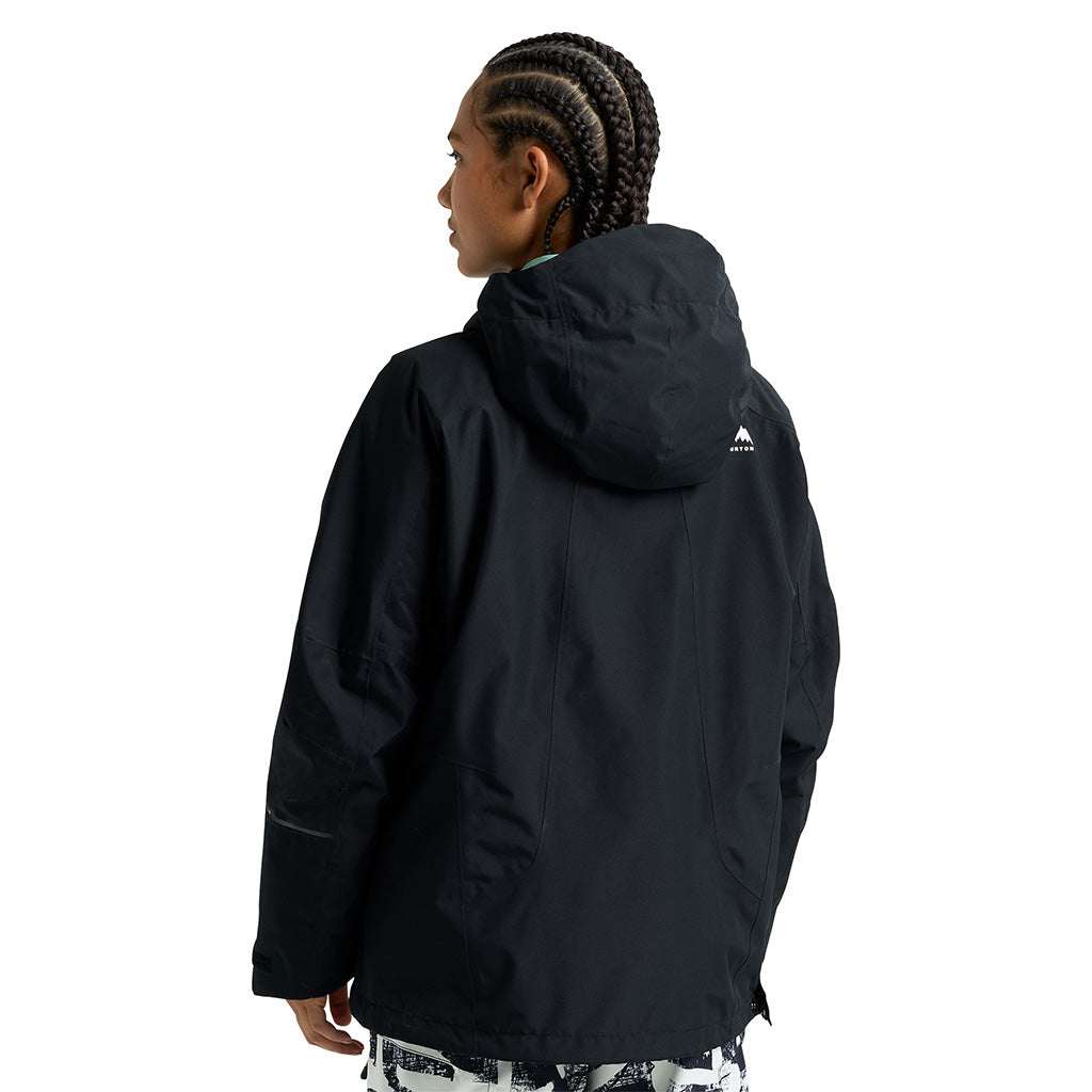 Wms Reserve 2L Relaxed Anorak - True Black
