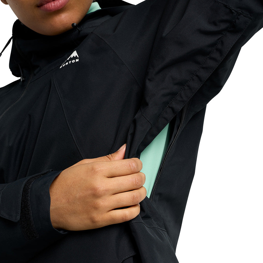 Wms Reserve 2L Relaxed Anorak - True Black