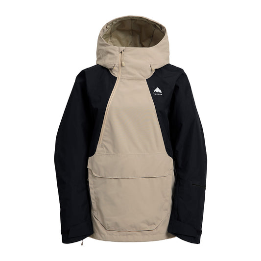 Wms Reserve 2L Relaxed Anorak - Summit Taupe/True Black