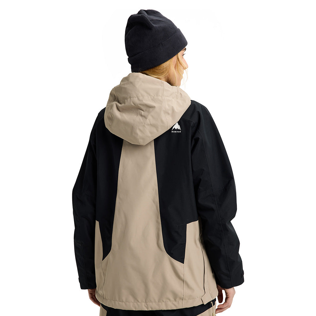 Wms Reserve 2L Relaxed Anorak - Summit Taupe/True Black