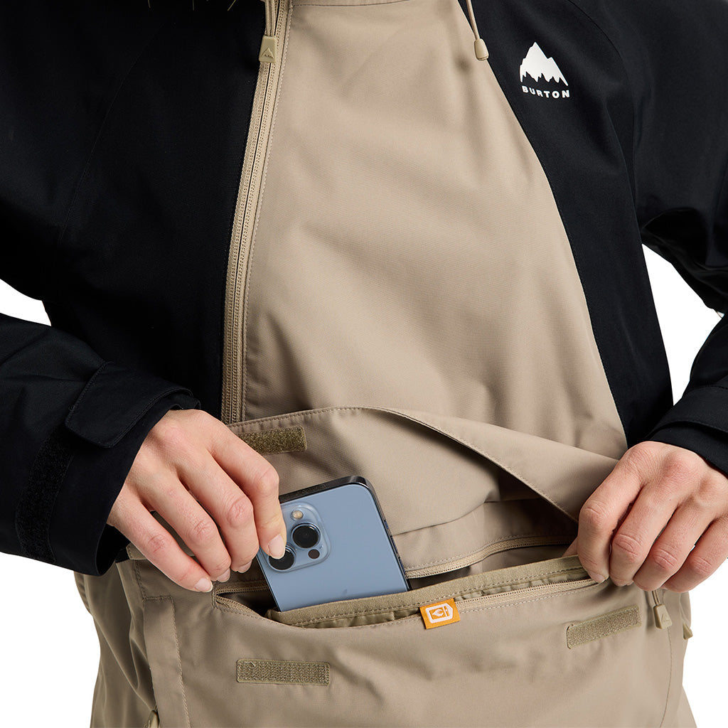 Wms Reserve 2L Relaxed Anorak - Summit Taupe/True Black