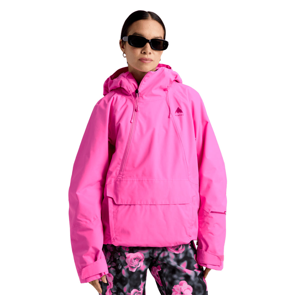 Wms Reserve 2L Relaxed Anorak - Shockwave Pink