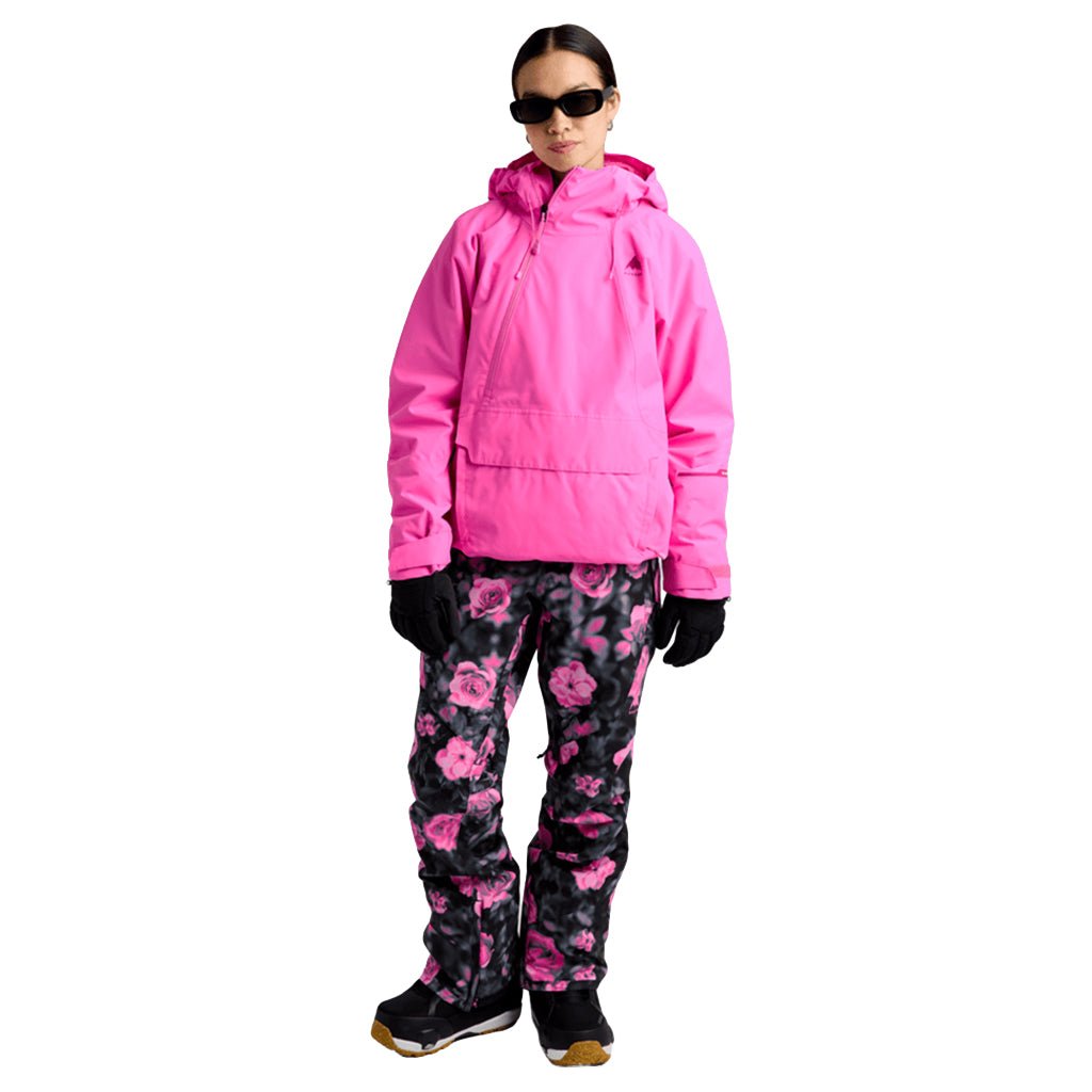 Wms Reserve 2L Relaxed Anorak - Shockwave Pink