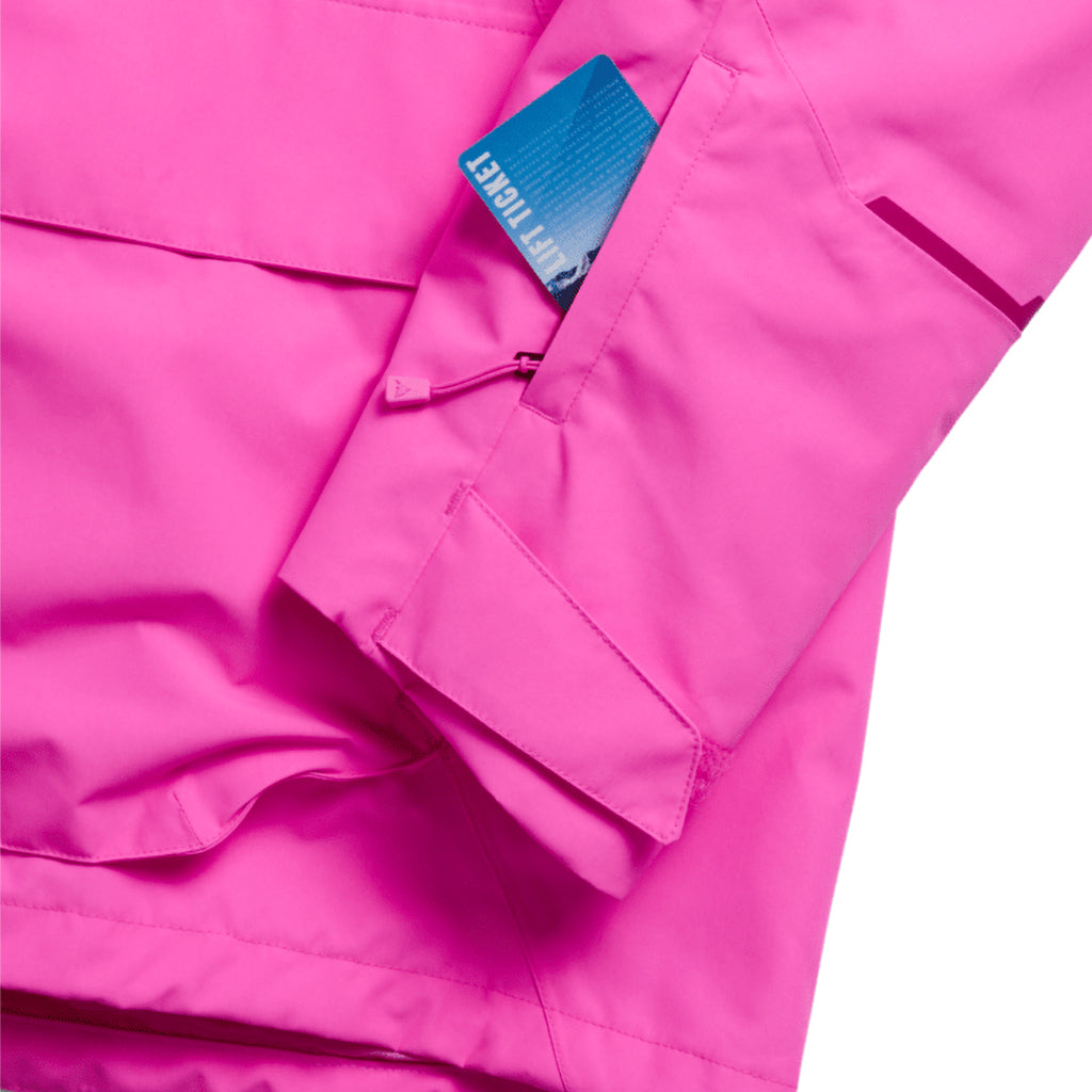 Wms Reserve 2L Relaxed Anorak - Shockwave Pink