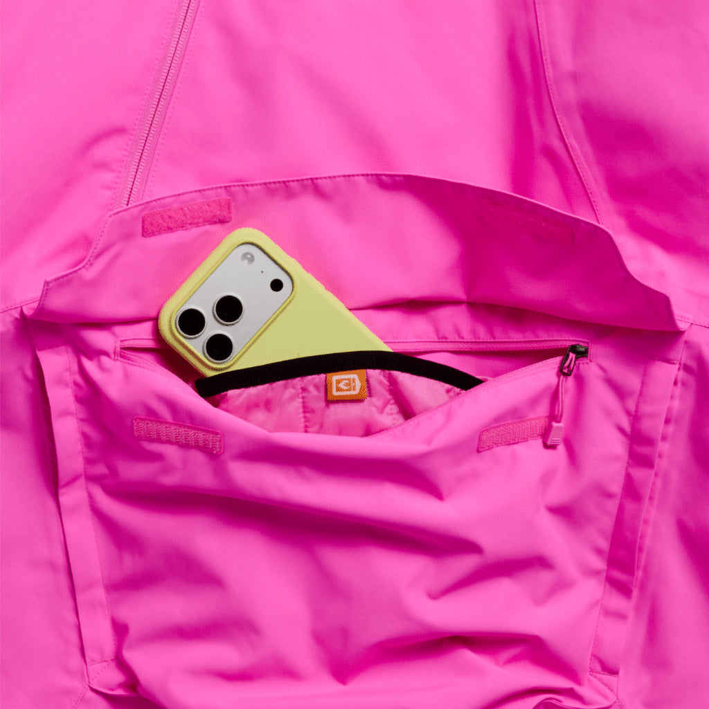 Wms Reserve 2L Relaxed Anorak - Shockwave Pink