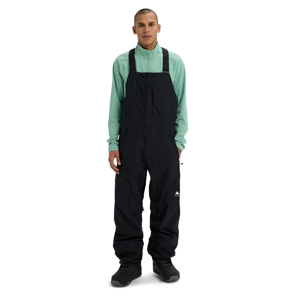 Reserve 2L Relaxed Bib Pants - True Black
