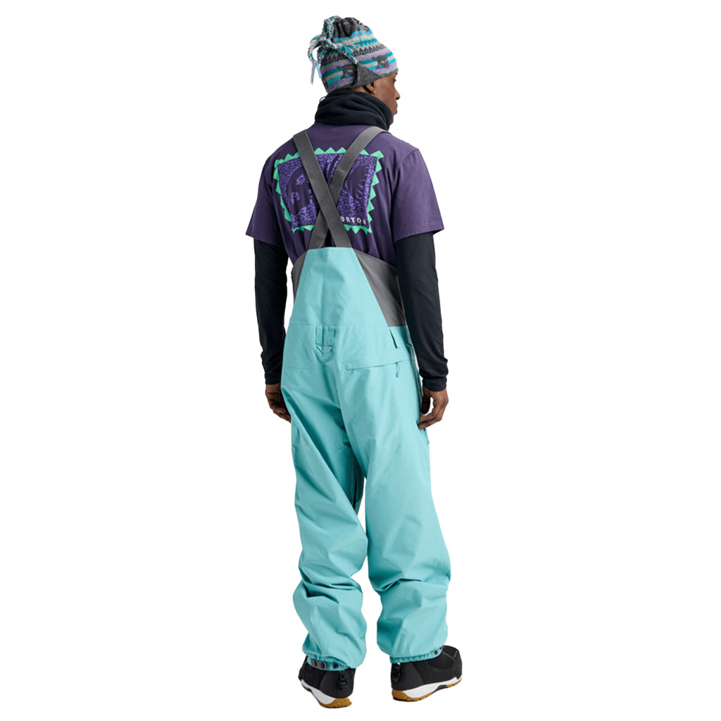 Reserve 2L Relaxed Bib Pants - Mineral Blue
