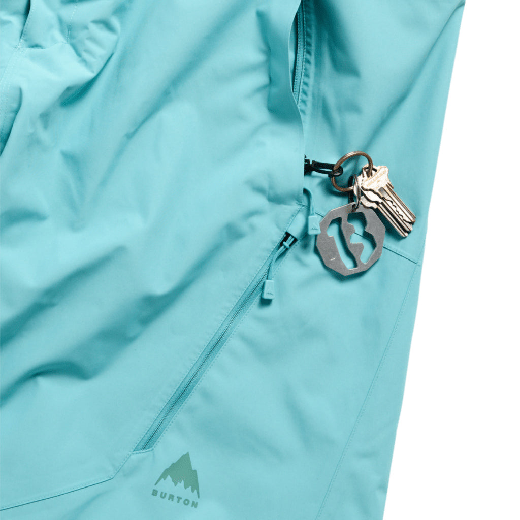 Reserve 2L Relaxed Bib Pants - Mineral Blue