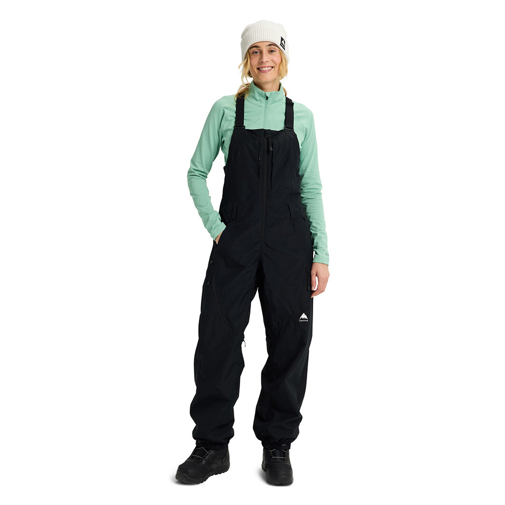 Wms Reserve 2L Bib Pants - True Black