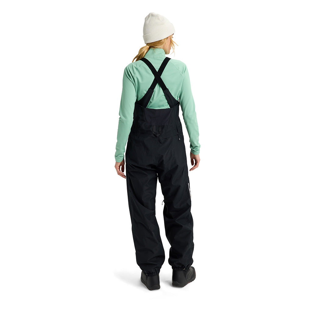 Wms Reserve 2L Bib Pants - True Black