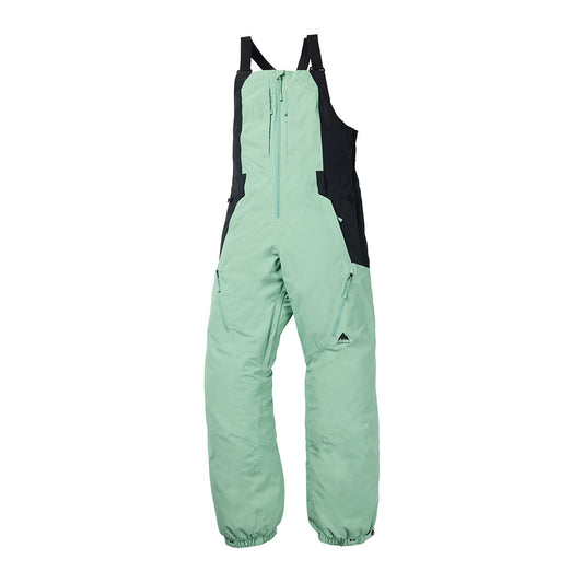 Wms Reserve 2L Bib Pants - Soft Sage / True Black