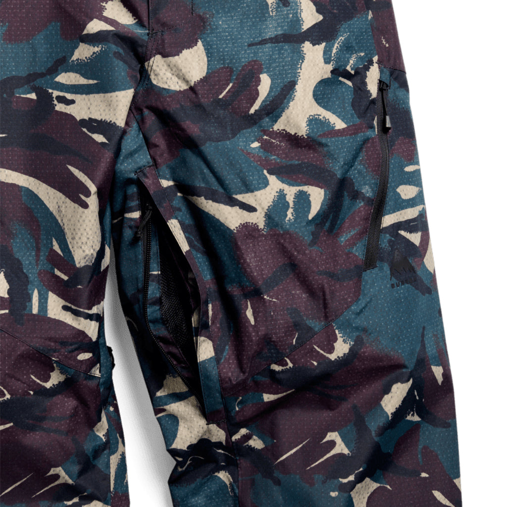 Wms Reserve 2L Relaxed Pants - Seersucker Camo