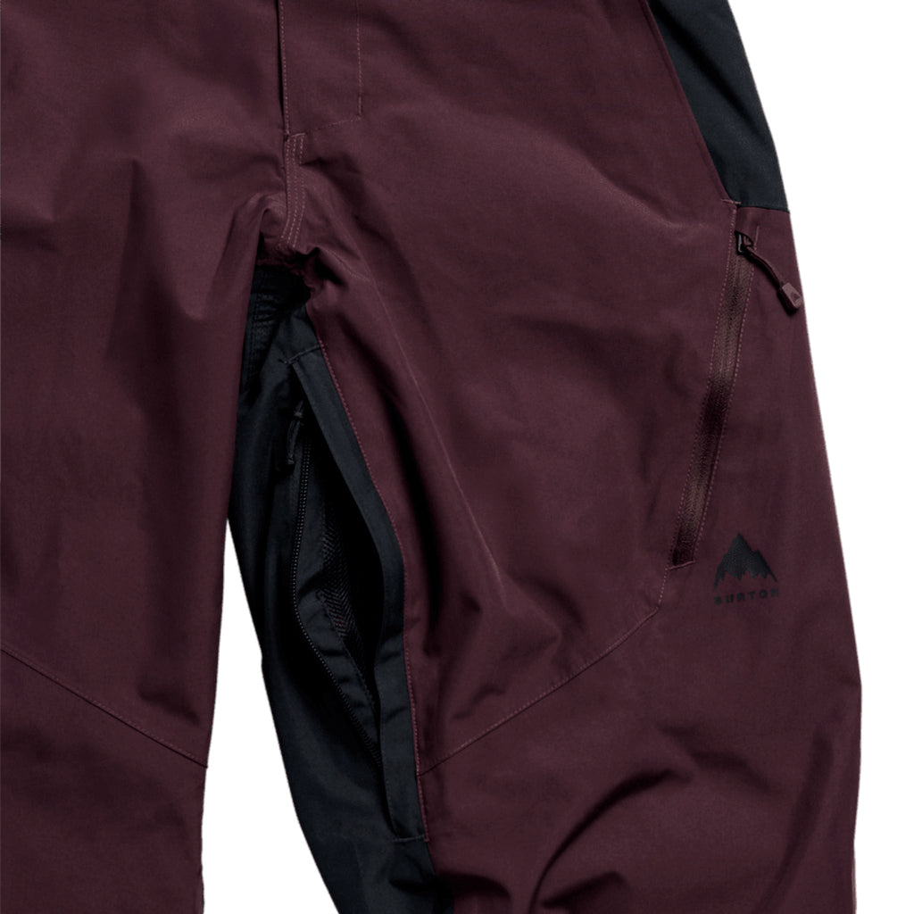 Wms Reserve 2L Relaxed Pants - Bear Hug Brown/True Black