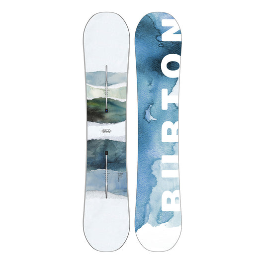 Cultivator Flat Top Snowboard - Watercolor