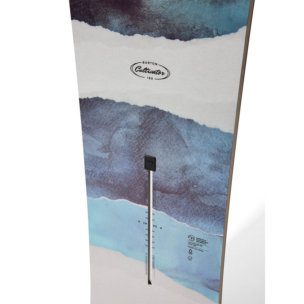 Cultivator Flat Top Snowboard - Watercolor
