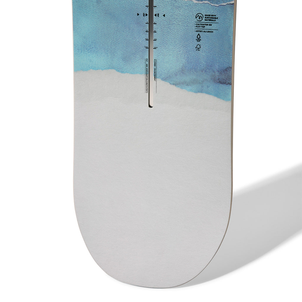 Cultivator Flat Top Snowboard - Watercolor