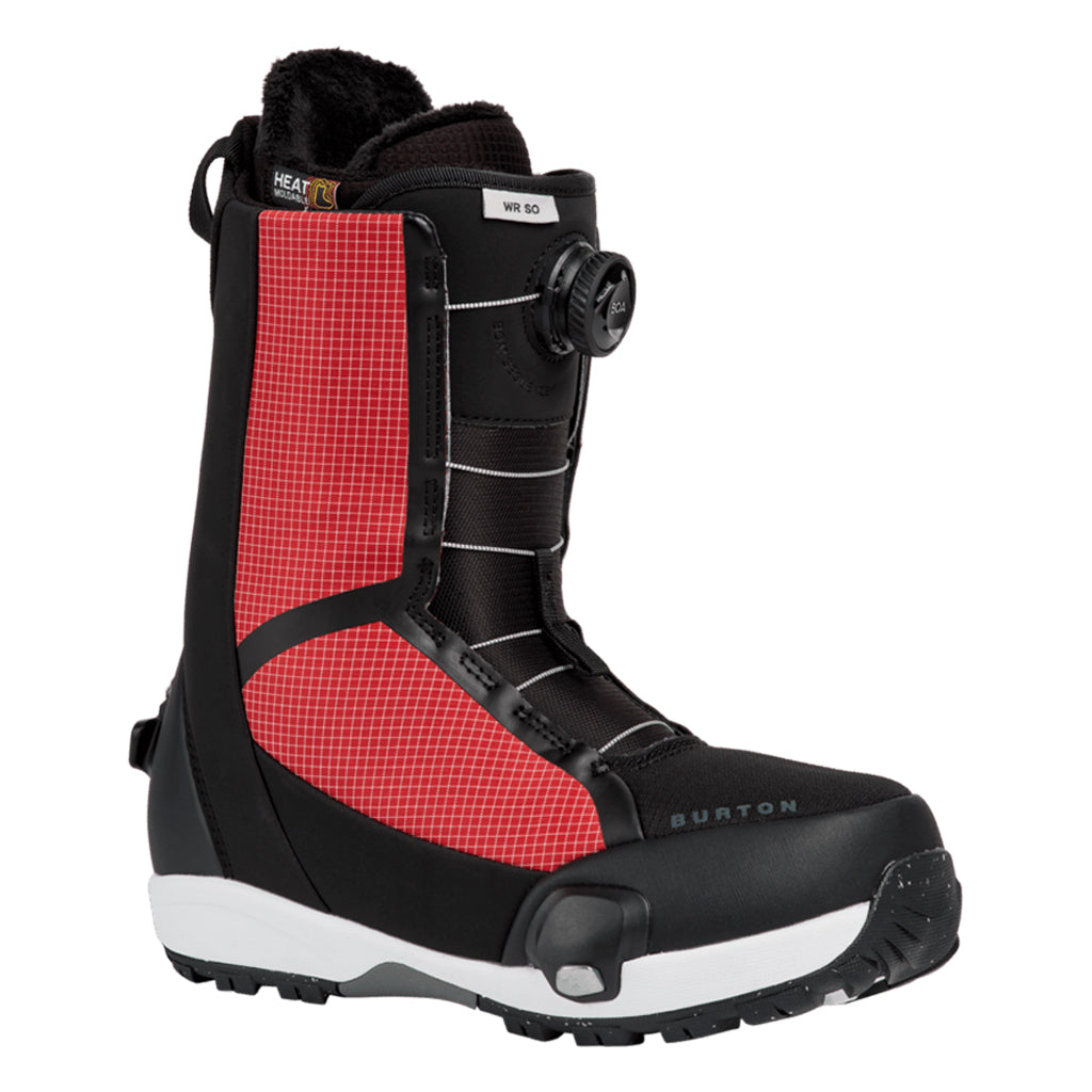 Waverange Step On® Boots 26/27 - Geranium Red Grid/Black