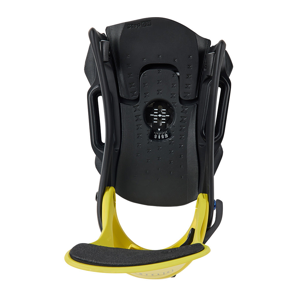Step On® Cartel X EST® Snowboard Bindings - Atomic Yellow/Black