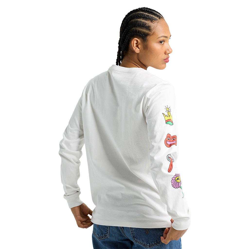 Counterbalance 26 Long Sleeve T-Shirt - Stout White