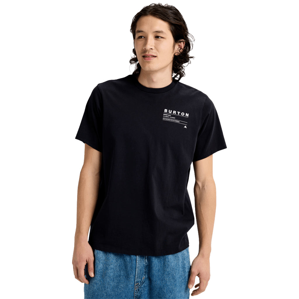 Moretown Short Sleeve T-Shirt - True Black