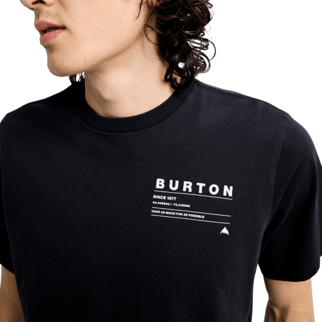 Moretown Short Sleeve T-Shirt - True Black
